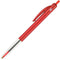 Bic Clic Retractable Ballpoint Pen Medium 1.0Mm Red Box 10 922619 - SuperOffice