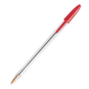 Bic Cristal Ballpoint Pens Medium Red Box 50 8127971 - SuperOffice