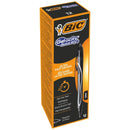 Bic Gelocity Retractable Quick Dry Gel Pen Medium 0.7mm Black Box 12 949873 (Box 12) - SuperOffice