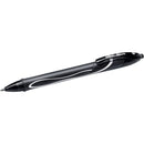 Bic Gelocity Retractable Quick Dry Gel Pen Medium 0.7mm Black Box 12 949873 (Box 12) - SuperOffice