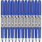 Bic Intensity Permanent Marker Fine Tip 1.1mm Blue Box 12 7315327 - SuperOffice