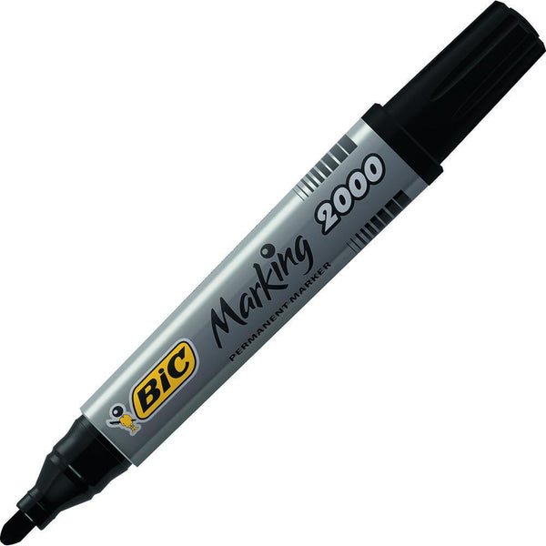 Bic Marking 2000 Ecolutions Permanent Marker Bullet Tip Black 8209153 - SuperOffice