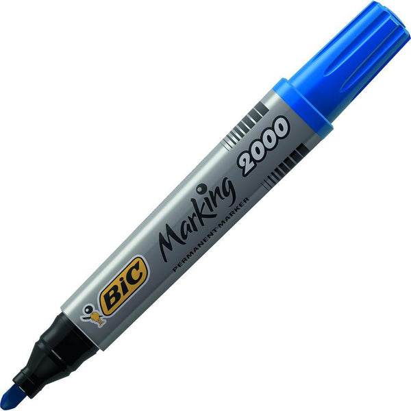 Bic Marking 2000 Ecolutions Permanent Marker Bullet Tip Blue 8209143 - SuperOffice