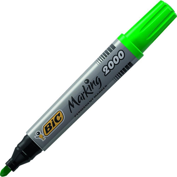 Bic Marking 2000 Ecolutions Permanent Marker Bullet Tip Green 8209123 - SuperOffice