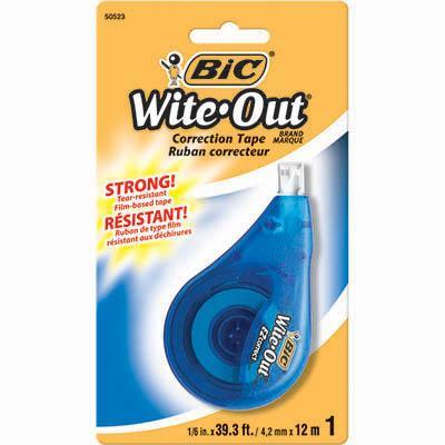 Bic Wite-Out Ez Correct Grip Correction Tape 4.2mmx12m 75052319 - SuperOffice