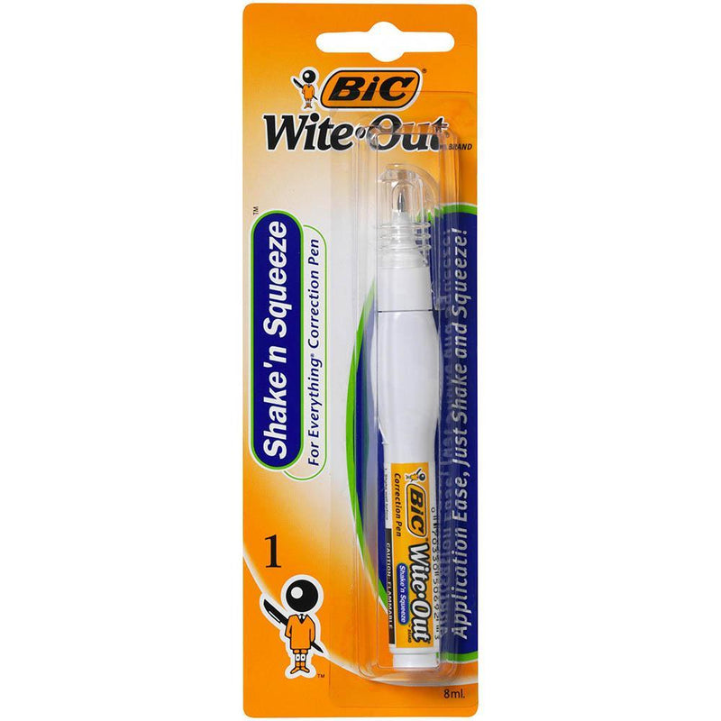 Bic Wite-Out Shake N Squeeze Correction Pen 8Ml 951972 - SuperOffice
