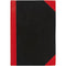 Black And Red Notebook Casebound Feint Ruled 200 Leaf A4 04200 - SuperOffice