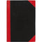Black And Red Notebook Casebound Ruled 100 Leaf A4 Assorted Corners FCA4100 - SuperOffice