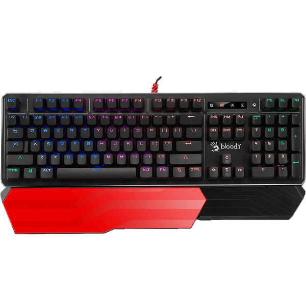 Bloody B975 Light Strike Mechanical Gaming Keyboard RGB Wrist Rest B975 - SuperOffice
