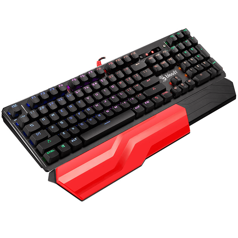 Bloody B975 Light Strike Mechanical Gaming Keyboard RGB Wrist Rest B975 - SuperOffice