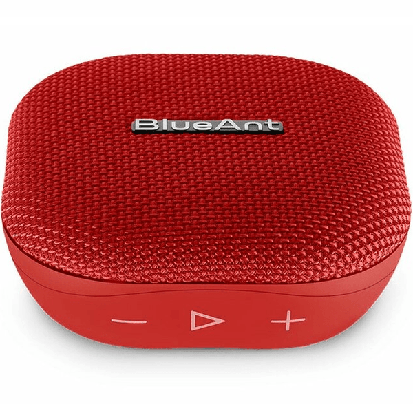 BlueAnt Mini X0 Bluetooth Speaker Portable IP67 Waterproof X0-RD - SuperOffice