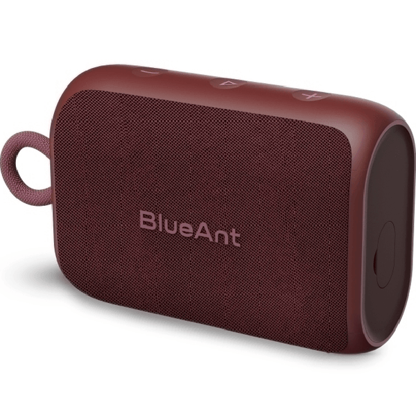 BlueAnt Mini X0i Bluetooth Speaker Portable 6 Watt 13 Hours Crimson Red X0i-CR - SuperOffice