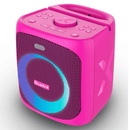 BlueAnt Portable X4 Bluetooth Party Speaker Light Up Microphone Pink X4-PK - SuperOffice