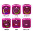 BlueAnt Portable X4 Bluetooth Party Speaker Light Up Microphone Pink X4-PK - SuperOffice