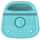 BlueAnt Portable X4 Bluetooth Party Speaker Light Up Microphone Teal Blue X4-TL - SuperOffice