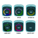 BlueAnt Portable X4 Bluetooth Party Speaker Light Up Microphone Teal Blue X4-TL - SuperOffice