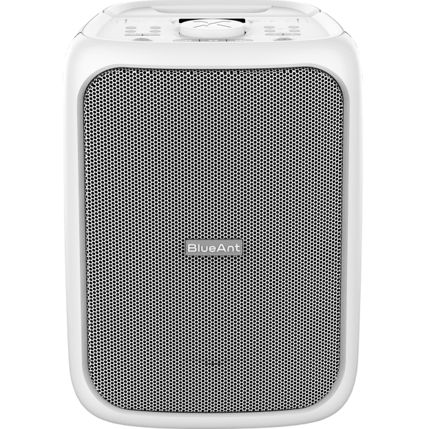 BlueAnt Portable X5 Bluetooth Party Speaker Light Up Microphones White X5-WH - SuperOffice