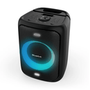 BlueAnt Portable X5 Bluetooth Party Speaker Light Up Microphones Black X5-BK - SuperOffice