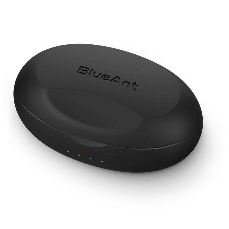 BlueAnt Pump Air 2 True Wireless Earbuds Earphones With Charge Case Black Headphones PUMP-AIR2-BK - SuperOffice