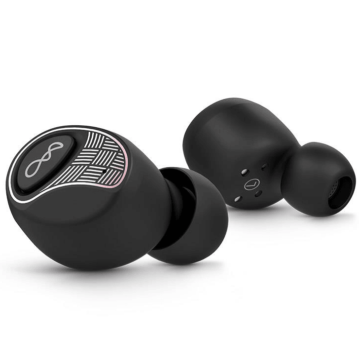 BlueAnt Pump Air 2 True Wireless Earbuds Earphones With Charge Case Black Rose Gold Headphones PUMP-AIR2-BR - SuperOffice