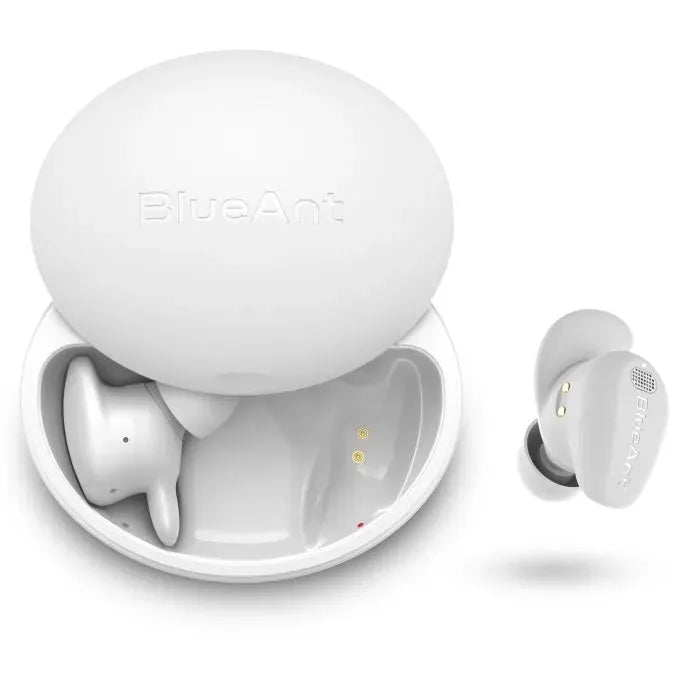 BlueAnt Pump Air EPIC True Wireless Earbuds Earphones Active Noise Cancelling White PUMP-AIR-EPIC-WH - SuperOffice