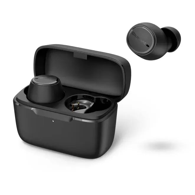 BlueAnt Pump Air Lite 2 True Wireless Earbuds Earphones Black Headphones PUMP-AIR-LITE2-BK - SuperOffice
