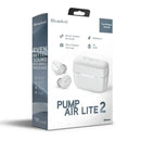 BlueAnt Pump Air Lite 2 True Wireless Earbuds Earphones White Headphones PUMP-AIR-LITE2-WH - SuperOffice