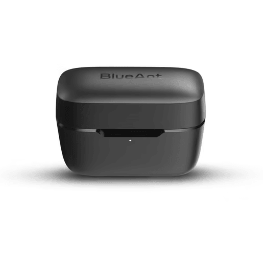 BlueAnt Pump Air Lite True Wireless Earbuds Earphones With Charge Case Black Headphones PUMP-AIR-LITE-BK - SuperOffice