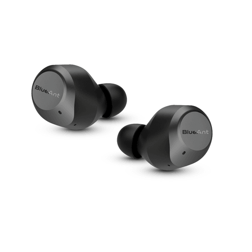 BlueAnt Pump Air Pro True Wireless Earbuds Earphones Active Noise Cancelling Black PUMP-AIR-PRO-BK - SuperOffice