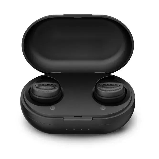 BlueAnt Pump Air X2 True Wireless Earbuds Earphones Black PUMP-AIR-X2-BK - SuperOffice