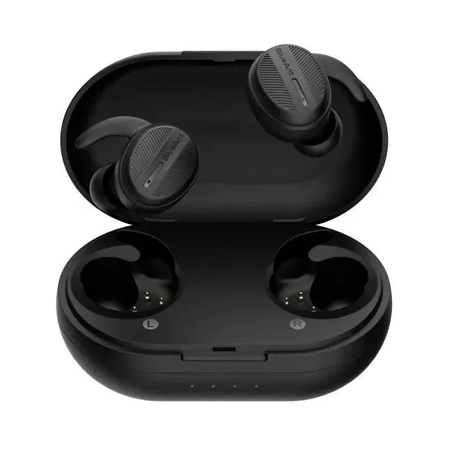 BlueAnt Pump Air X2 True Wireless Earbuds Earphones Black PUMP-AIR-X2-BK - SuperOffice