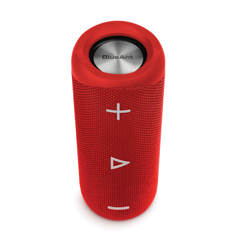 BlueAnt X2 Portable Bluetooth Speakers Red X2-RD - SuperOffice