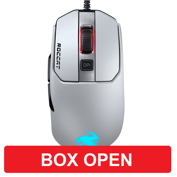BOX OPEN - ROCCAT Gaming Mouse Kain 122 AIMO White RBG ROC-11-612-WE (BOX OPEN) - SuperOffice