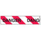 Brady Economy Barricade Tapes Red/White Stripes 'Danger' B834580 - SuperOffice