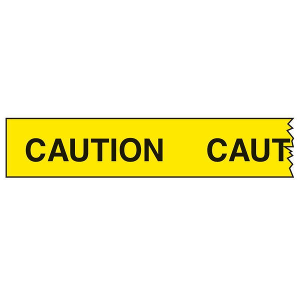 Brady Economy Barricade Tapes Yellow 'Caution' B834576 - SuperOffice