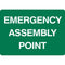 Brady Emergency Assembly Point Sign 250x180mm B843022 - SuperOffice