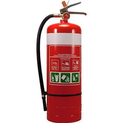 Brady Fire Extinguisher Abe Dry Chemical 9kg 89005 - SuperOffice