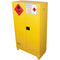Brady Flammable Liquid Storage Cabinet Value 250 Litre Yellow 877658 - SuperOffice