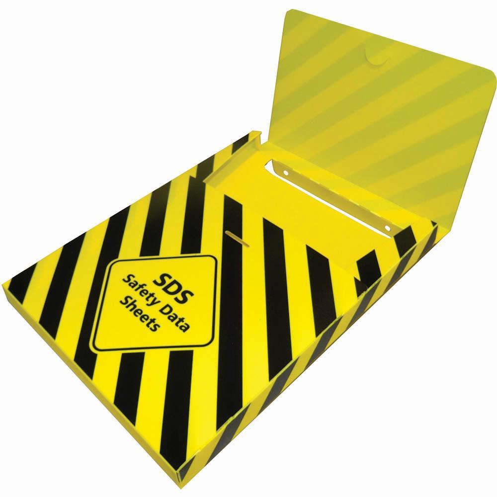 Brady Wall-Mounted Sds Safety Data Sheet Box | SuperOffice