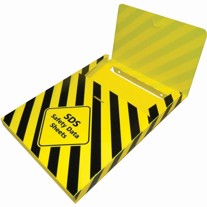 Brady Wall-Mounted SDS Safety Data Sheet Box | SuperOffice