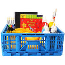 Brenex Collapsible Crate Large 500Mm Blue 100851993 - SuperOffice