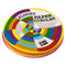 Brenex Fluoro Circle Paper Single Sided 180Mm Assorted Pack 120 100851996 - SuperOffice