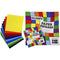 Brenex Glossy Square Paper Single Sided 127 X 127Mm Assorted Pack 360 100852012 - SuperOffice