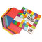 Brenex Matt Square Paper Shapes Double Side 254 X 254Mm Assorted Pack 360 100852018 - SuperOffice