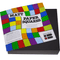 Brenex Matt Square Paper Shapes Single Side 254x254mm Black Pack 360 100852017 - SuperOffice