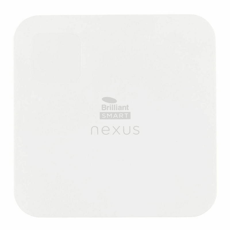 Brilliant 21465 Nexus Universal Smart Gateway Home Ultimate Platform White 21465 - SuperOffice