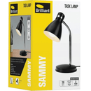 Brilliant Sammy Desk Lamp Light Adjustable Black 21414/06 (BLACK) - SuperOffice