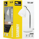 Brilliant Sammy Desk Lamp Light Adjustable White 21414/05 (WHITE) - SuperOffice