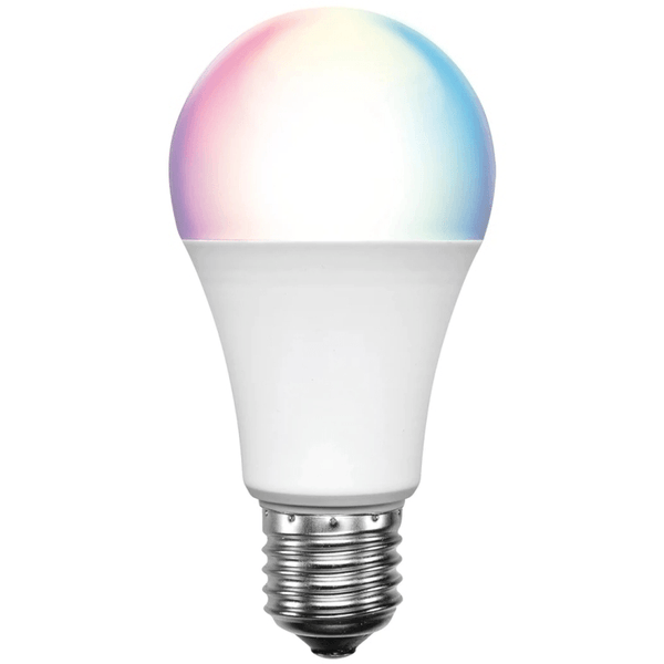 Brilliant Smart Lighting WiFi A60 LED RGB White Biorhythm Globe Screw E27 9W 21958 - SuperOffice