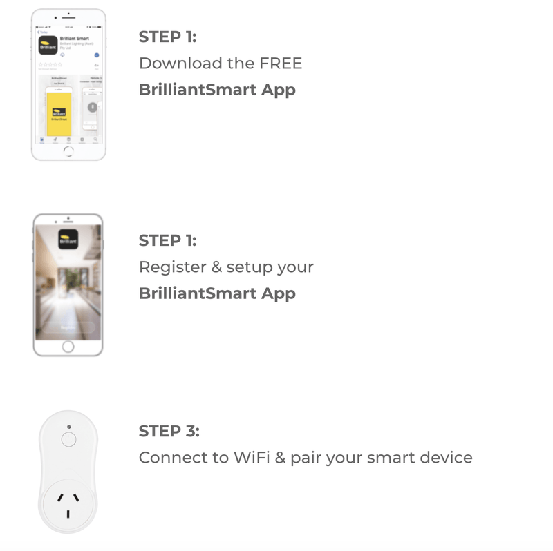 Brilliant Smart Wifi HD Video Camera Door Bell Phone Audio Security 20761/06 - SuperOffice